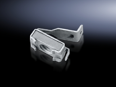 4165000 Captive Nut, For Use With TS, SE Series Enclosure, M8 Thread, Die Cast Zinc