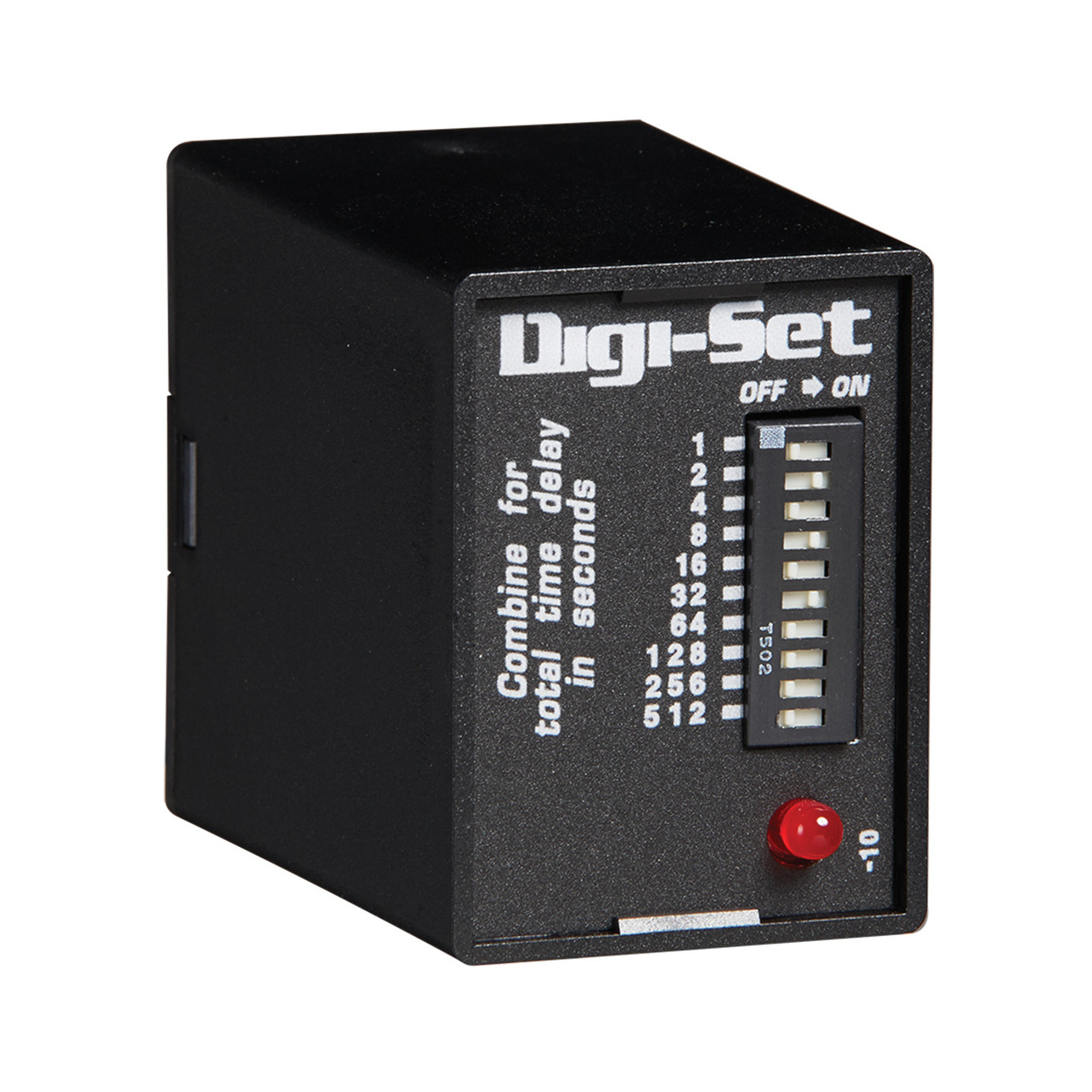 TDB120ALD Time Delay Relay, 1 to 1023 s Setting, 120 V AC, 11 Pin, 2 Form C DPDT Contact