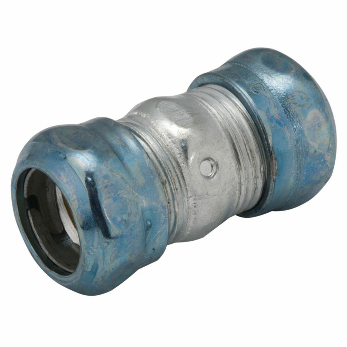 2926RT Raintight EMT Compression Coupling, 1-1/2 inch, Steel