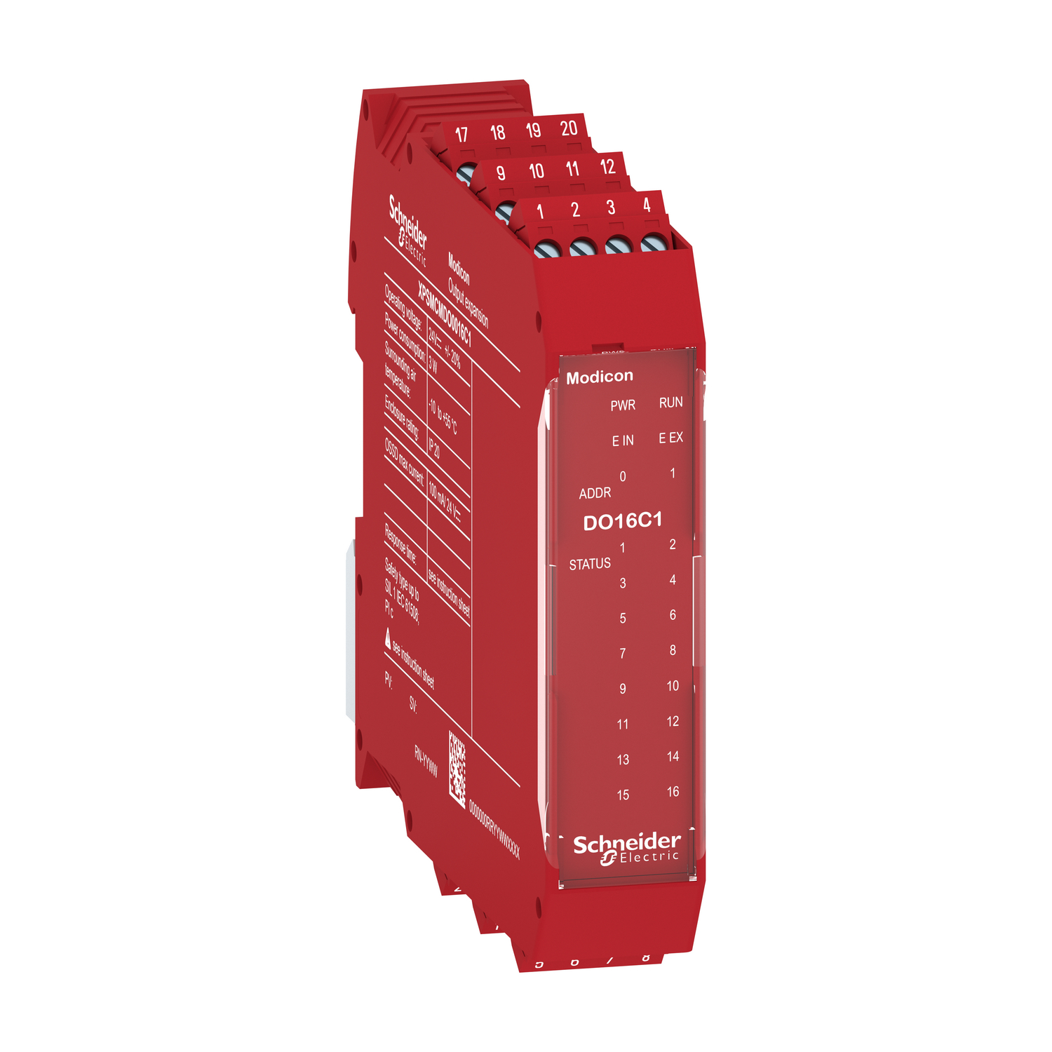 XPSMCMDO0016C1 XPSMCM Digital Output Expansion modules, 24 V DC, 16 Outputs