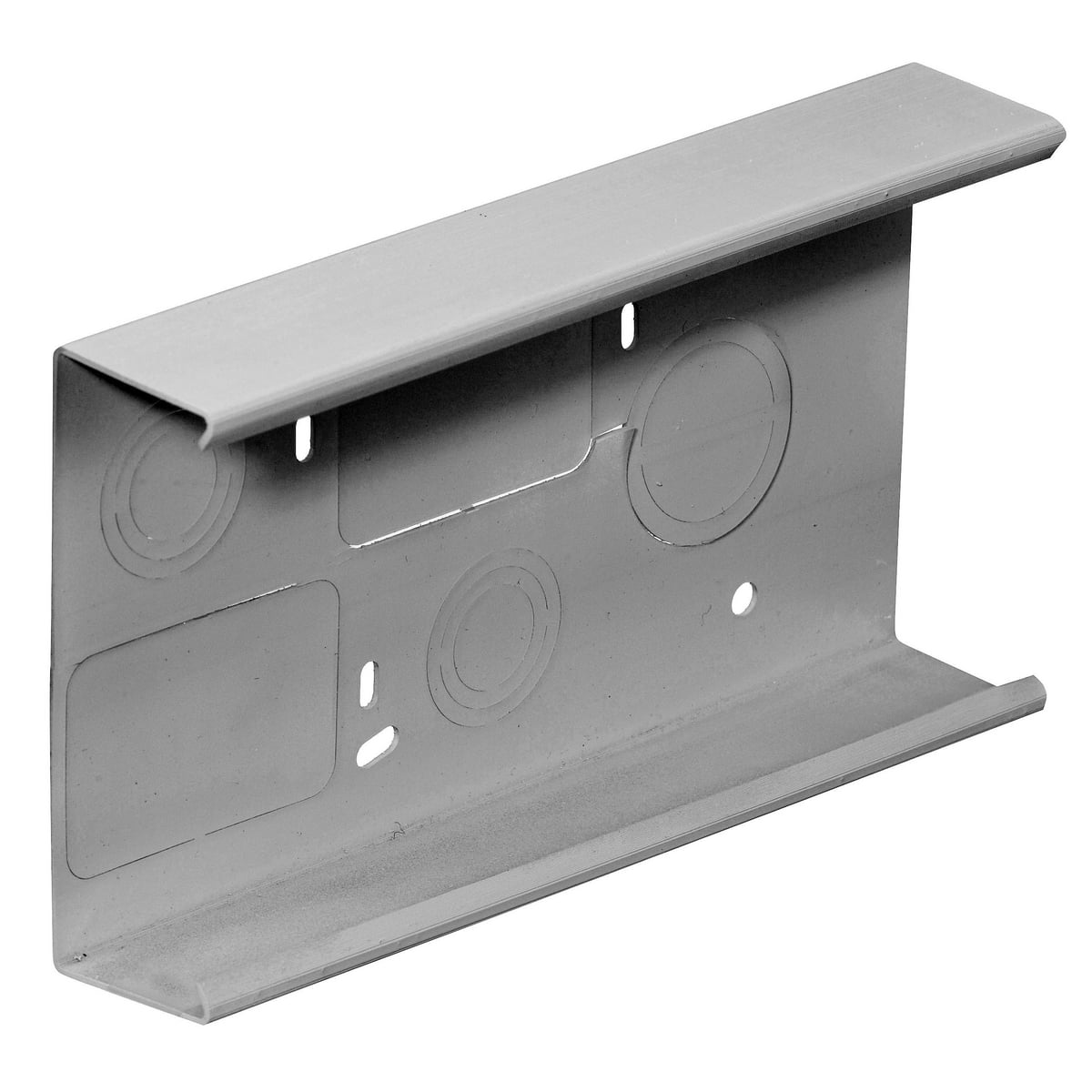 HBL4714AGY HBL4750 Standard Wall Box Connector, For Use With HBL4750 Series Metal Raceways, Roll Formed Steel, Painted