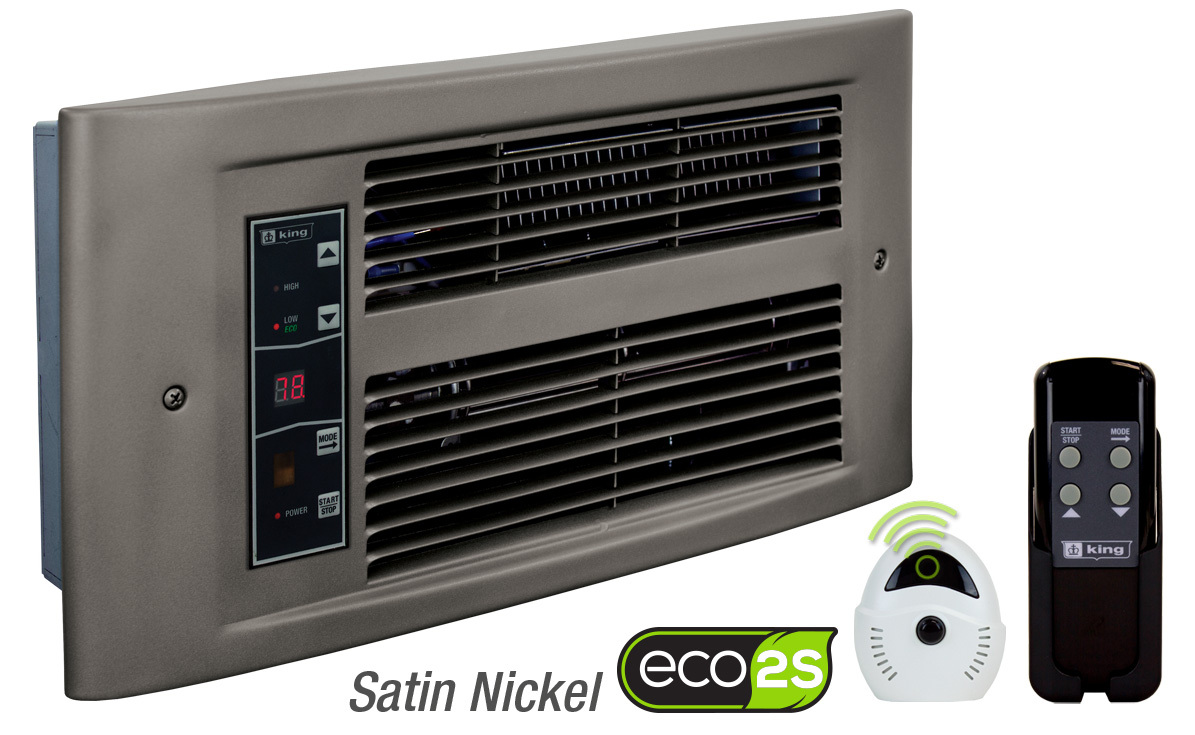 PX ECO 240V, 1750W, SATIN NICKEL, COLOR PACKAGING