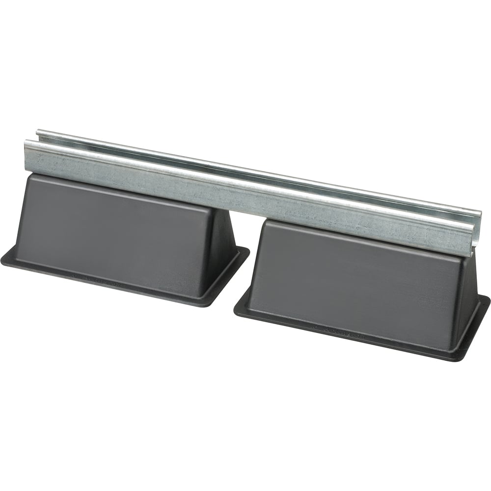 RTS421 Rooftop Support, 6 in L x 22.697 in W, For Use With Circular/Raise Conduit and 4 in Off Roof Surface Raceway, Plastic