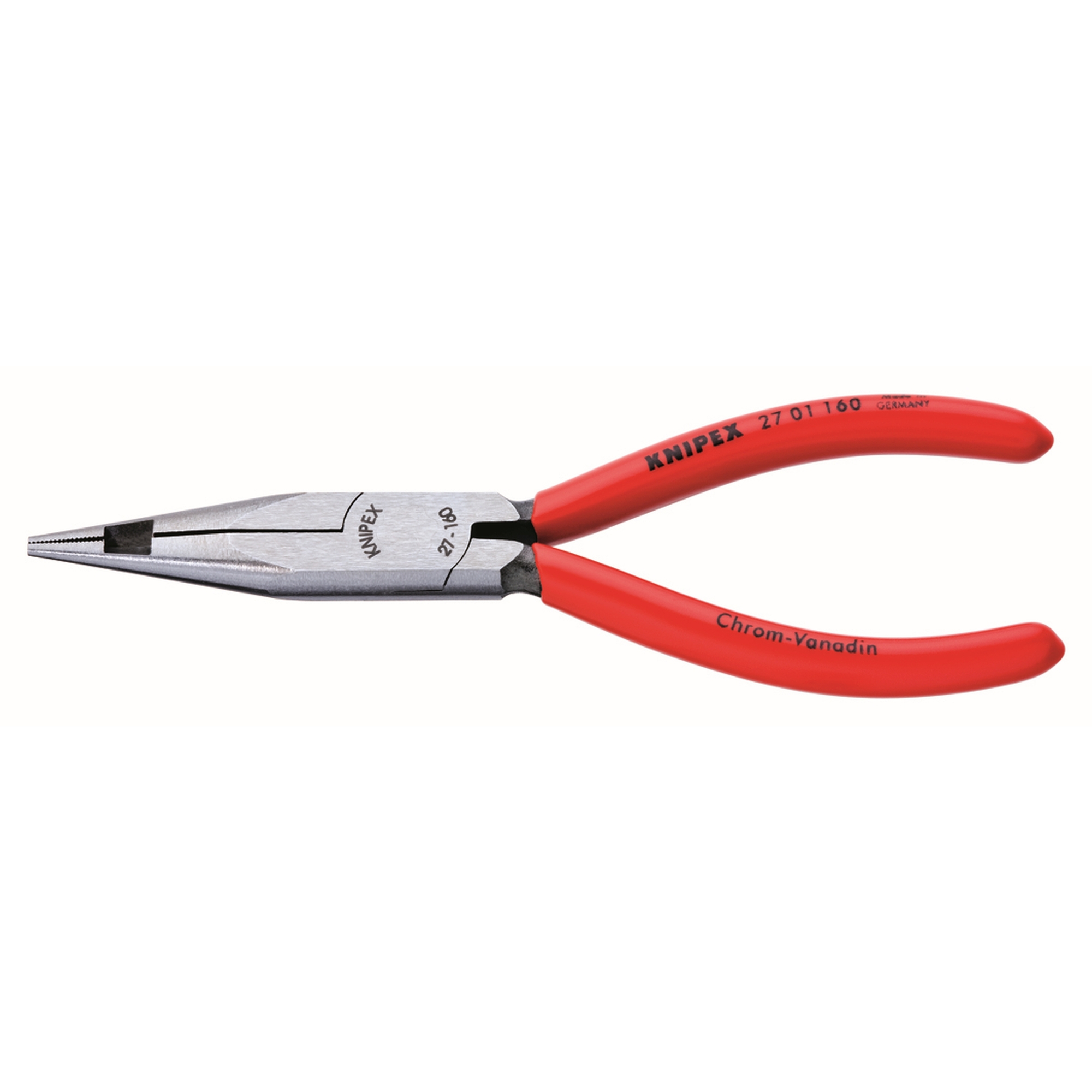 Long Nose Center Cutting Pliers-Telephone Style, 6 1/4 in., Plastic Coating