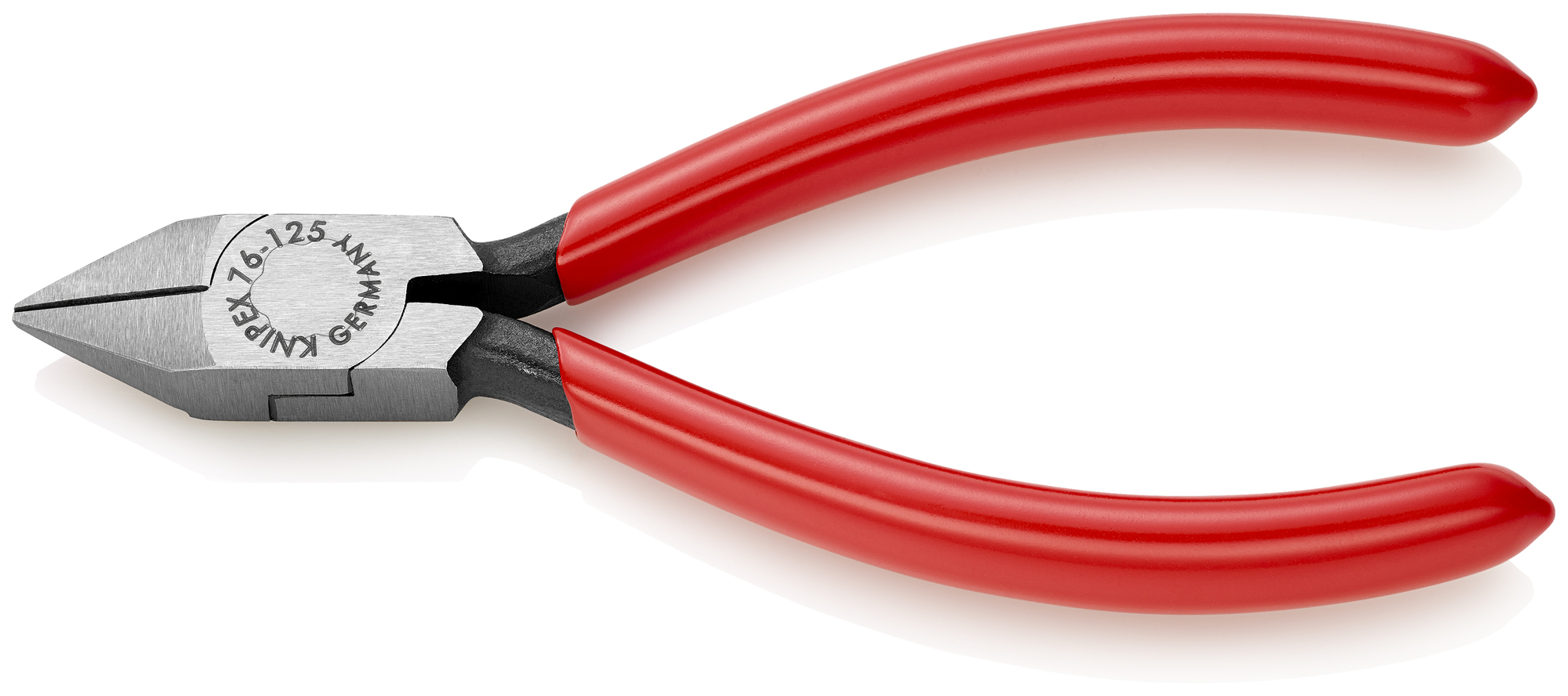 Diagonal Cutters, 5 in., Plastic Coating, Small Bevel Cut