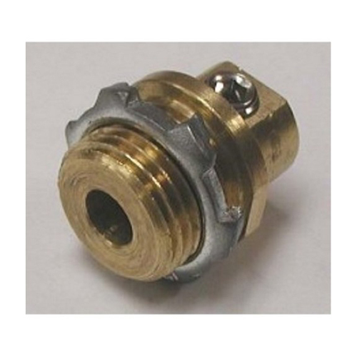 MCC-075 Bridgeport Mighty-Bond Raceway Bonding Enclosure Grounding Coupling, 3/4 in, For Use With Rigid Metal/PVC Conduit, Brass, Plain