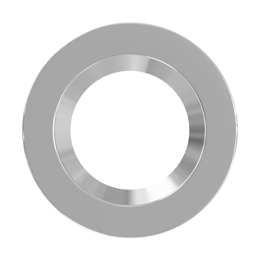 DLTRIM/CRLEDFA6R-BNS DLTRIM 6 in Round Downlight Color Trim, 4-1/8 in Dia Inside x 7-7/16 in Dia Outside, LED Lamp, For Use With Field Adjustable Commercial Downlight, Metal