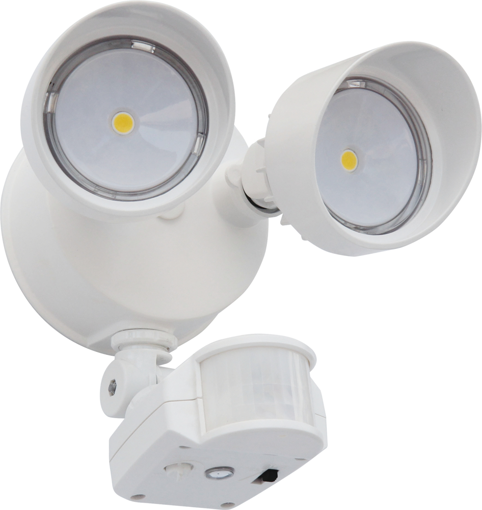 OLF 2RH 40K 120 MO WH M6 Floodlight, LED Lamp, 120 VAC, White Housing
