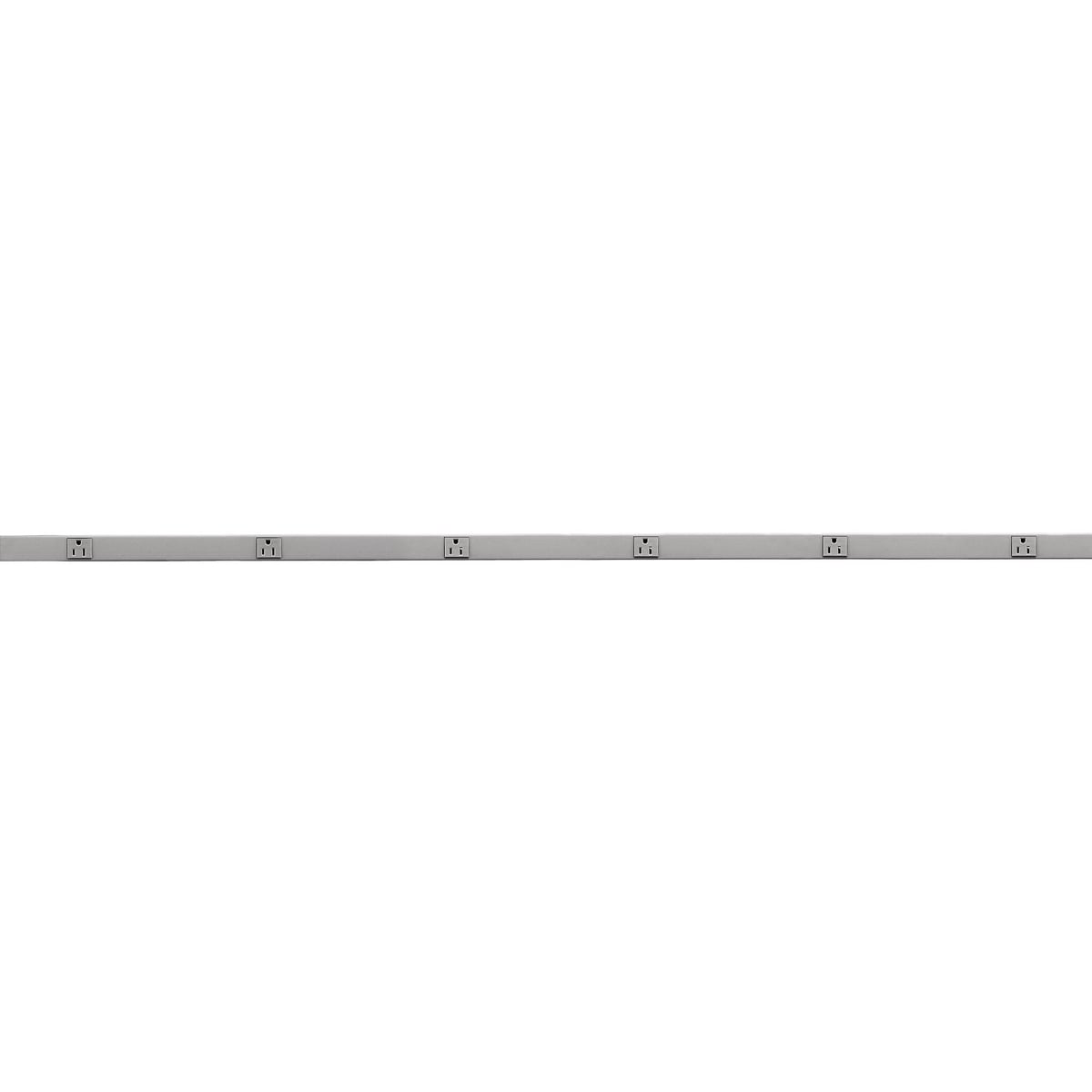 HBL20GB612GY Fully Insulated Pre-Wired Standard Metallic Raceway, 6 ft L x 1-1/2 in W x 1-1/2 in H, Steel