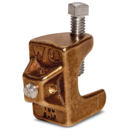 TGC Blackburn Beam Ground Clamp, 14 to 6 AWG Conductor, Copper