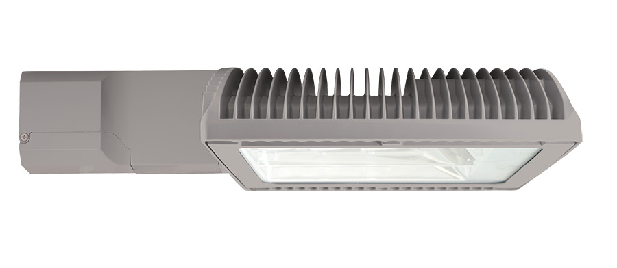 RWLED2T50RG LROAD Type II Roadway Lighting, LED Lamp, 56 W Fixture, 120/208/240/277 V AC, Gray Housing