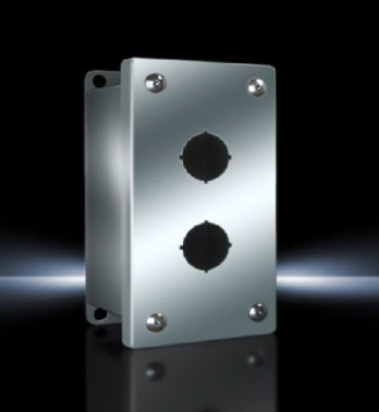 8017737 PB Series Extra Deep Pushbutton Box, 6.2 in W x 4.7 in D, NEMA 4/12/13/4X NEMA Rating, 304 Stainless Steel