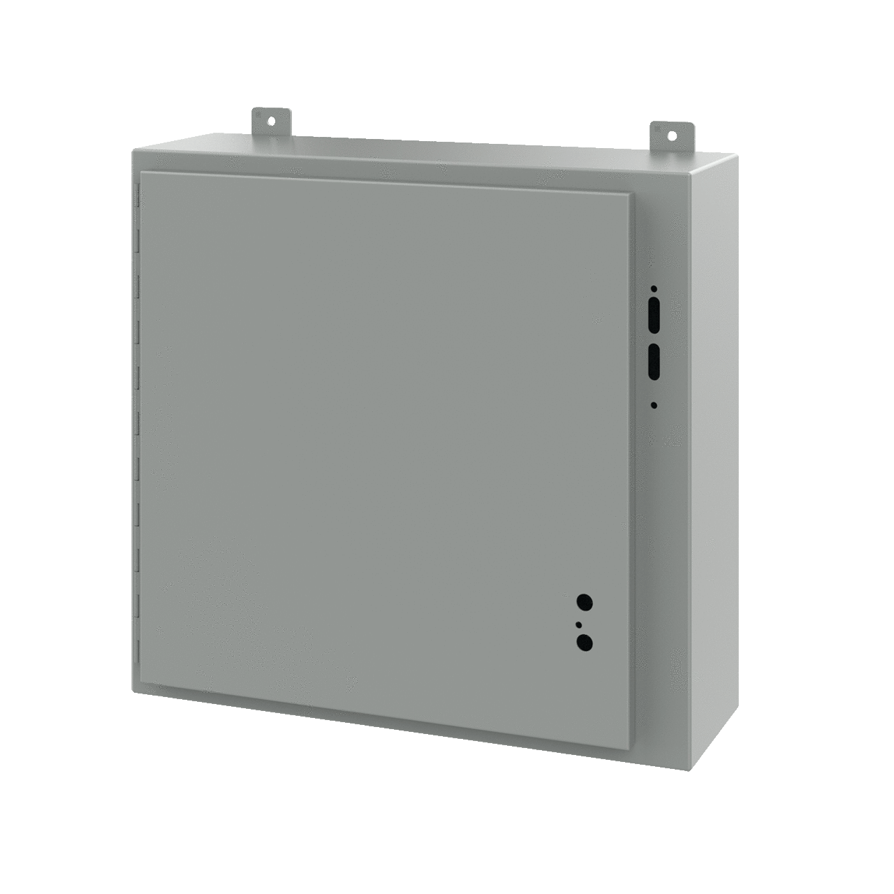 A24SA2608LP A25 Preferred Cutout Disconnect Enclosure, 24 in L x 25.38 in W x 8 in D, NEMA 12/13 NEMA Rating, Steel