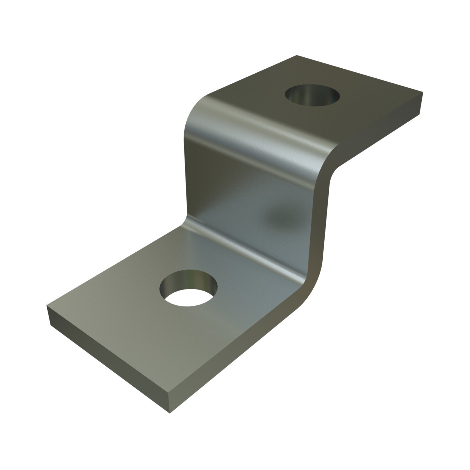 P3045-EG Channel Z-Shaped Fitting, 2 Holes, 3-3/4 in L x 1-5/8 in W, For Use With P3000 Channel, HRPO Steel