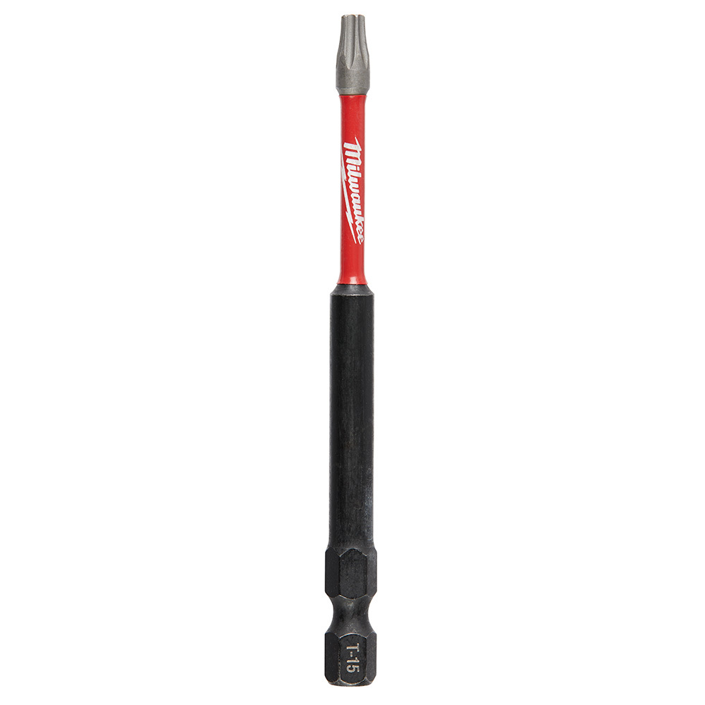 48-32-4594 Shockwave Impact Duty Impact Power Bit, T15 Torx Point, 3-1/2 in OAL, 1/4 in, Steel