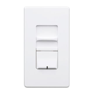 AWSMG-7DW Renoir II Multi-Location Narrow Wall Box Dimmer, 120/230/277 VAC, 1 Pole, White