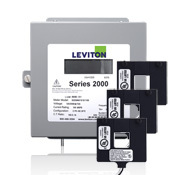 2K480-2D VerifEye 2000 3-Phase 4-Wire Surface Mount Split Demand Meter Kit, 277/480 V AC, 200 A, LCD Display, Isolated Pulse Output Communication