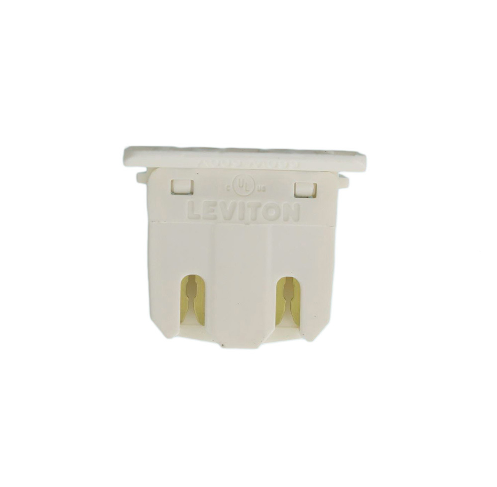 23280 Shunted Lampholder With Internal Shunt, 660 W Lamp, 600 V AC, G13 Lamp