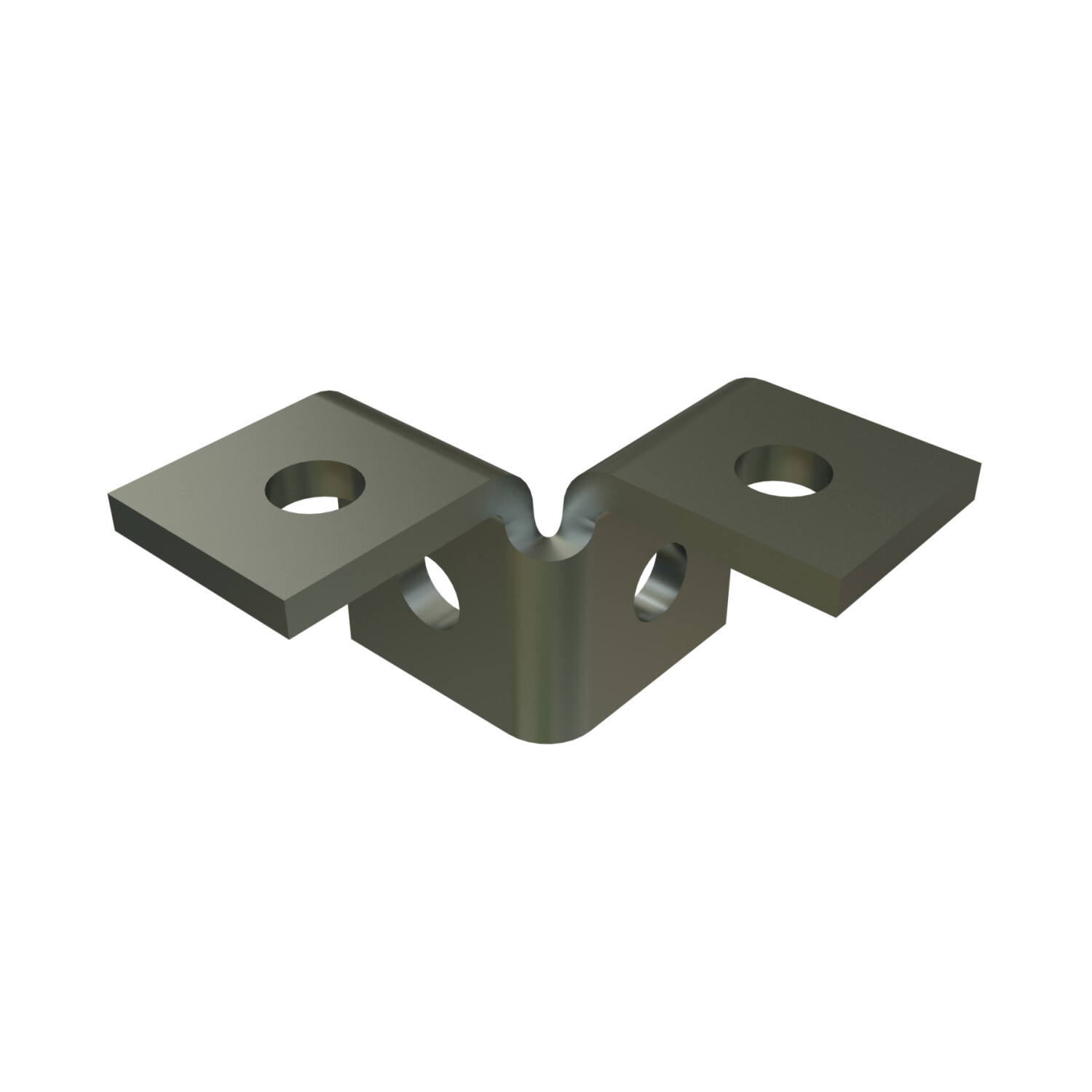 P2223-EG Wing Shape Fitting, 1-5/8 in W, For Use With 1-5/8 in W Series Channel
