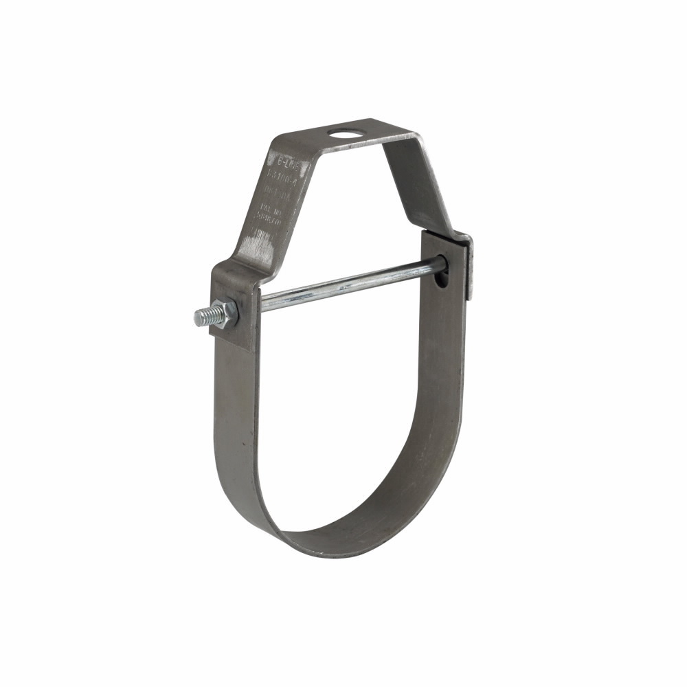B3100-2SS4 Slide-Rite Standard Pipe Clevis Hanger, 2 in Pipe, 3/8-16 Rod, 610 lb Load, 304 Stainless Steel