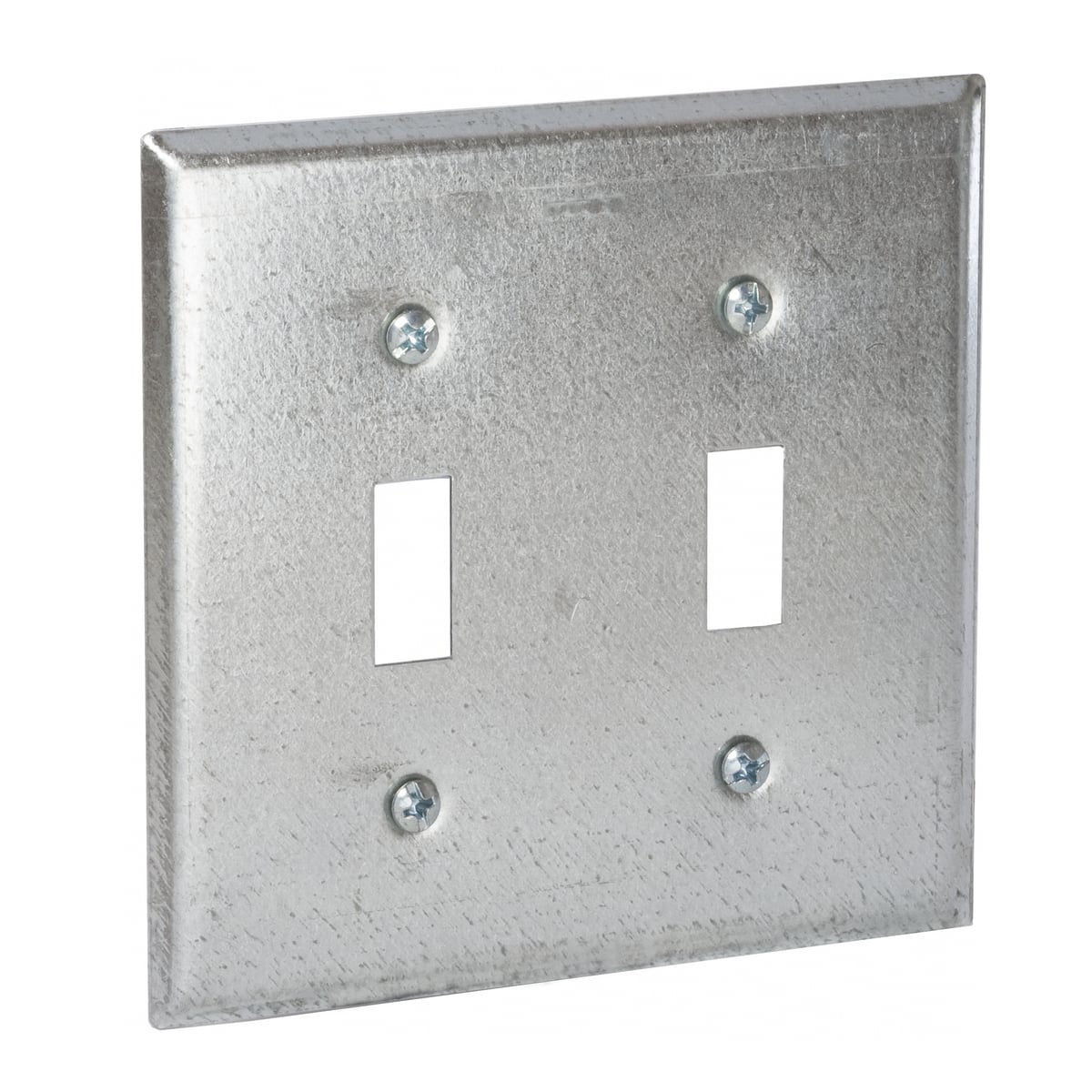 871 Square Box Cover, 4 in L x 4 in W x 1/4 in D, Steel