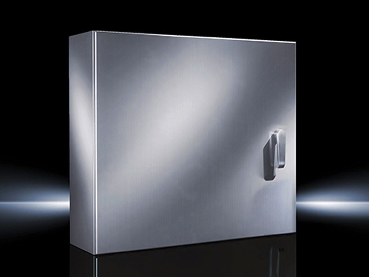 9851510 WM Series 1-Door Compact Non-Disconnect Enclosure, 36 in L x 30 in W x 12 in D, NEMA 12/3R/4X/IP55/IP66, 304 Stainless Steel