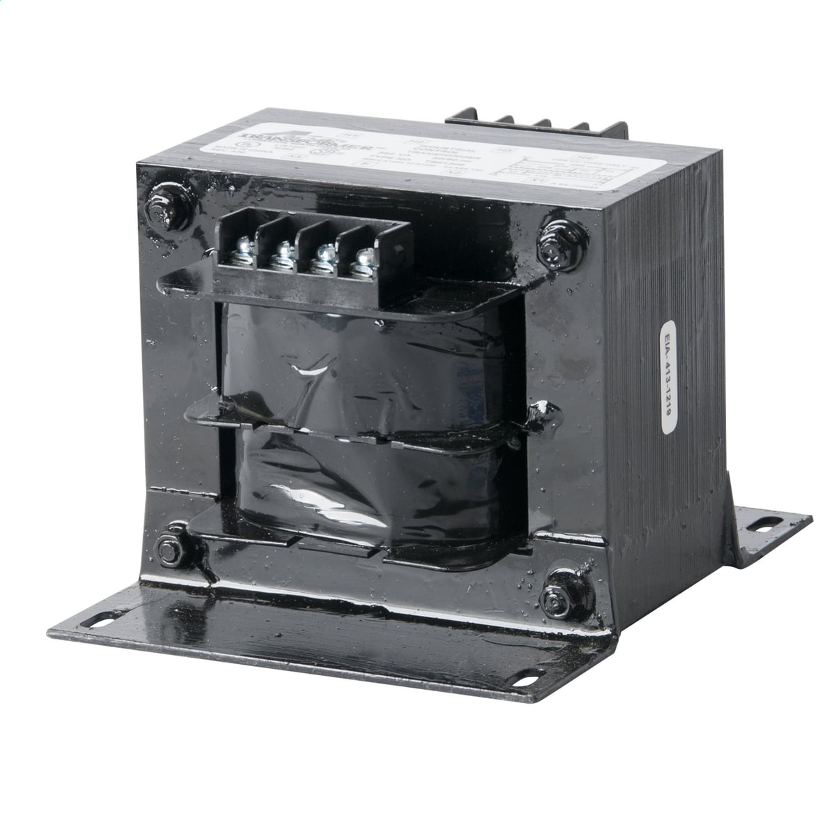 TB81304 TB Series Open Core and Coil Industrial Control Transformer, 208/277/380 V AC Primary, 95/115 VAC Secondary, 150 VA Power Rating, 50/60 Hz, 1 Phase