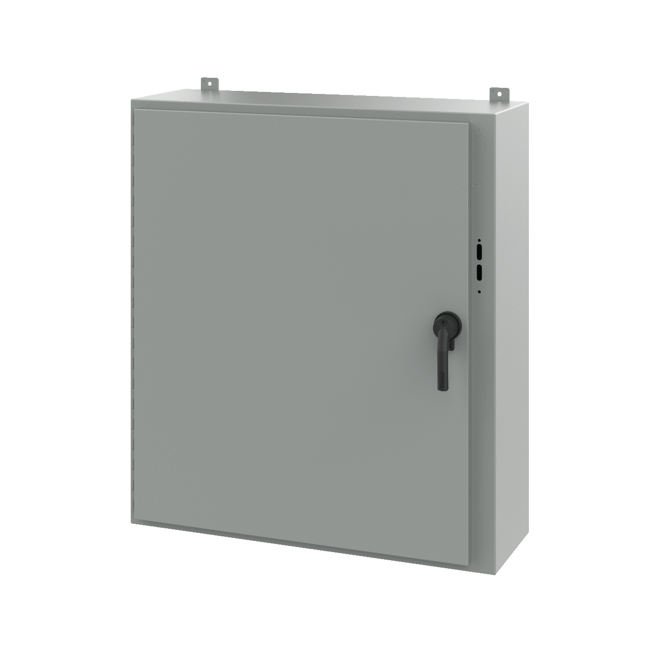 A42SA3812LPPL A25 Preferred Cutout Disconnect Enclosure With Handle, 42 in L x 37.38 in W x 12 in D, NEMA 12/13 NEMA Rating, Steel