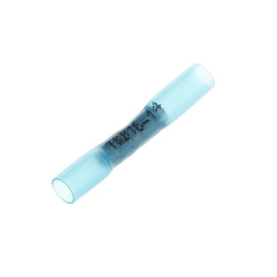 RBBS22X Sta-Kon RBS Heat Shrinkable Insulated Butt Splice Connector, 16 to 14 AWG Conductor, 1-1/2 in L, Copper, Blue