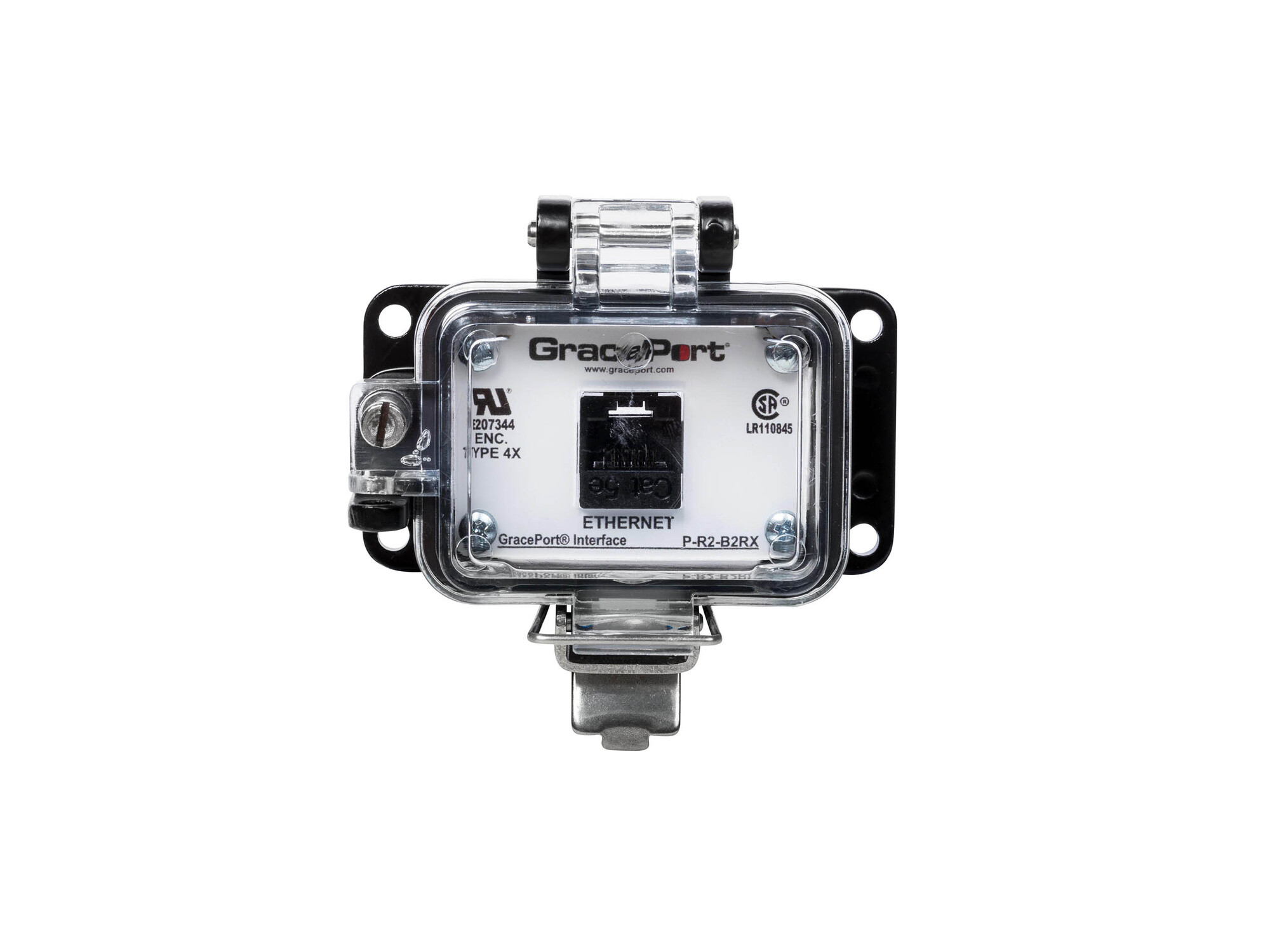 P-R2-B2RX Bulkhead Computer Port Connector Interface, Plastic Housing