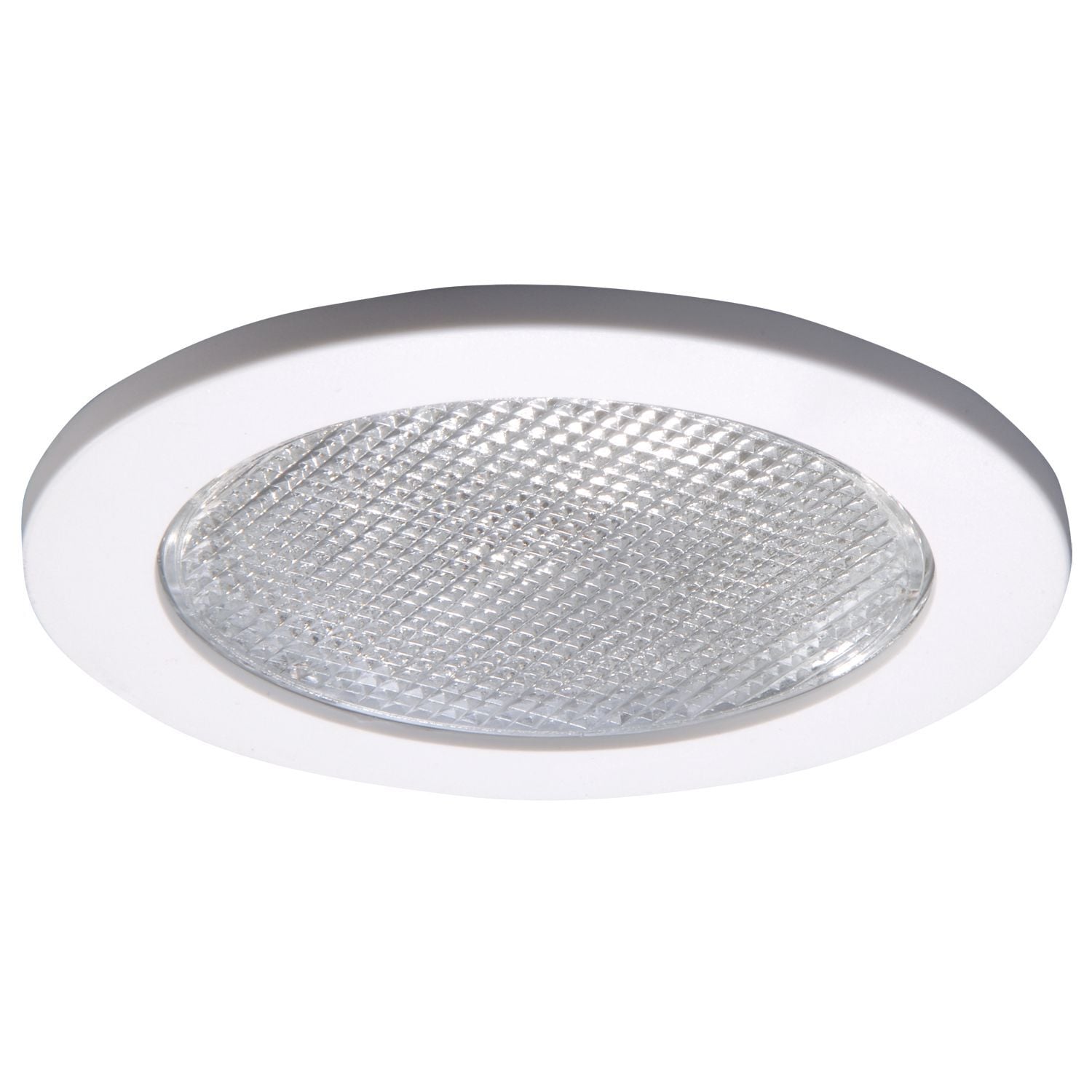 4055WH Halo Light Fixture Reflector, Circular Shape, 5-1/4 in L x 5-1/4 in W x 2-3/4 in H, Ceiling Mount, Polymer