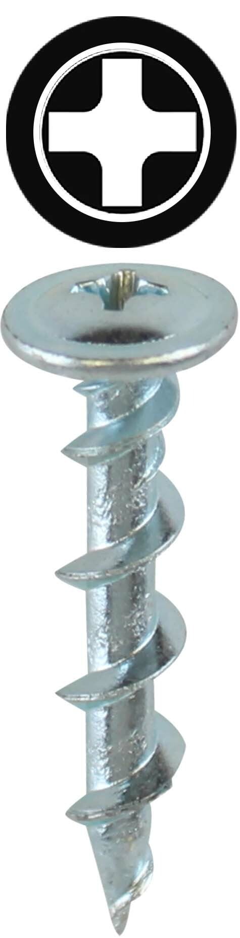 3/16 inch x 1-1/4 inch Phillips Wafer Head Wall Twister Anchor Kit