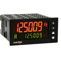 PAX2D000 Universal Digital Input Panel Meter, 3.8 in L x 4.14 in W x 1.95 in H, Flame Resistant Case, LCD Display