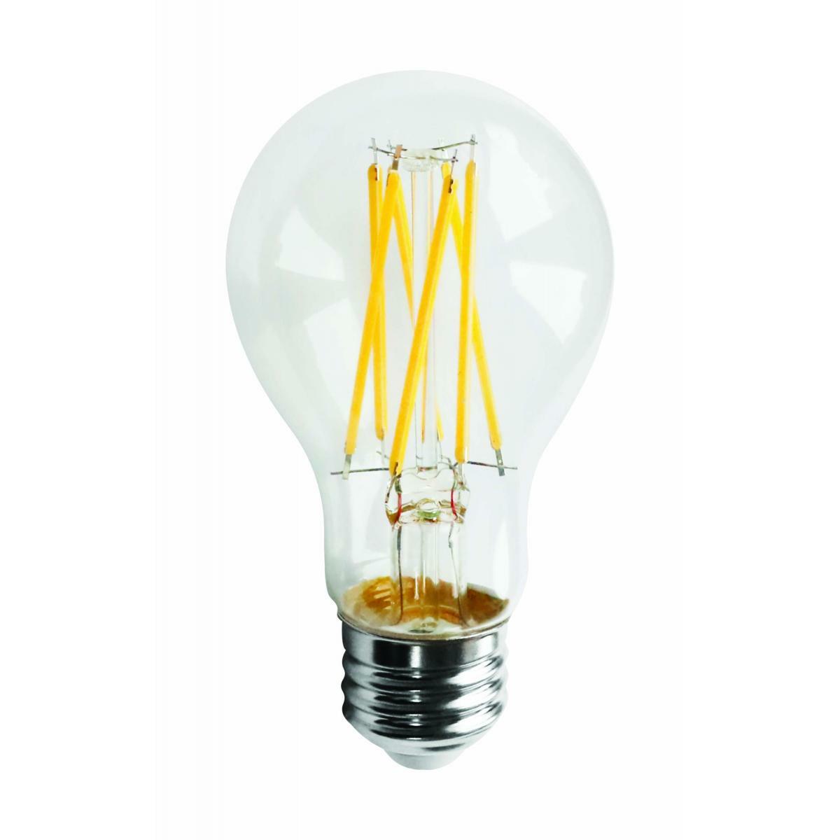 S11358 Type A Forward Dimmable LED Lamp, 11 W, 75 W Incandescent Equivalent, E26 Lamp, A19 Shape, 1100 Lumens