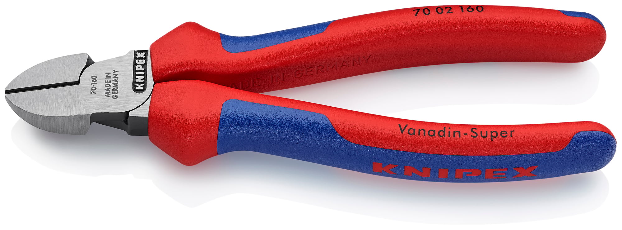 Diagonal Cutters, 6 1/4 in., Multi-component, Polished