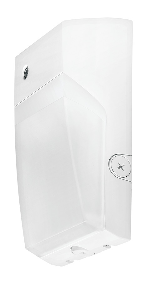 WPTLED40NW/D10/PC2 Tallpack With 0 to 10 VDC Dimming Driver, 120 to 277 V AC Photocell,) LED Lamp, 38 W Fixture, 120/208/240/277 V AC, White Housing