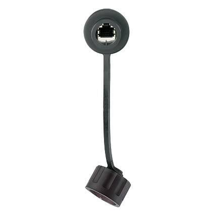 Industrial Cat 6 RJ45 Shielded Bulkhead Connector