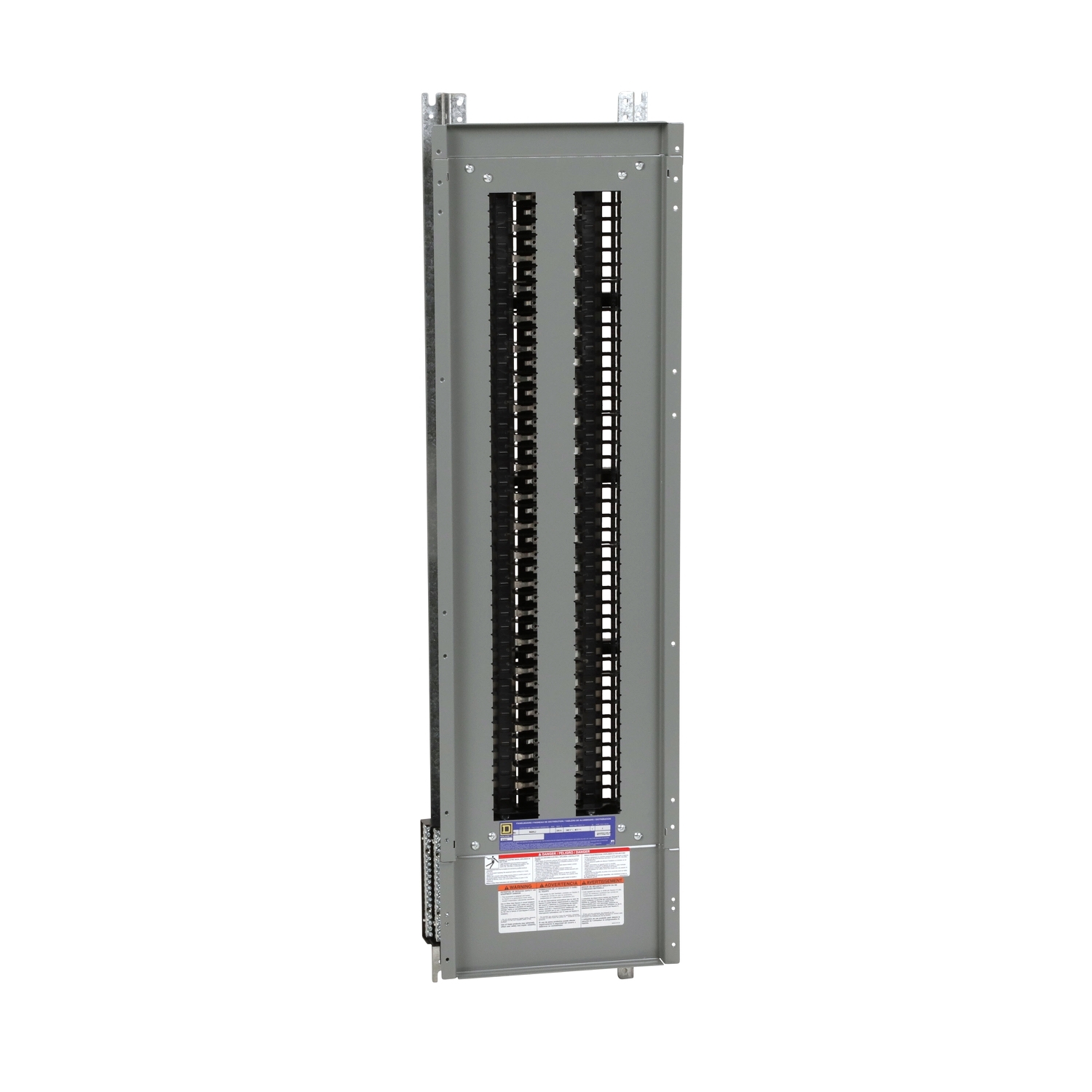 NQ84L2 NQ Series 1-Phase Panelboard Interior, 240 VAC, 48 VDC, 225 A, 84 Spaces