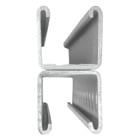A1202-10EG Solid Strut Channel, Back-to-Back, 10 ft x 1-5/8 inch x 1-5/8 inch, Electro-galvanized Steel, 12 Gauge