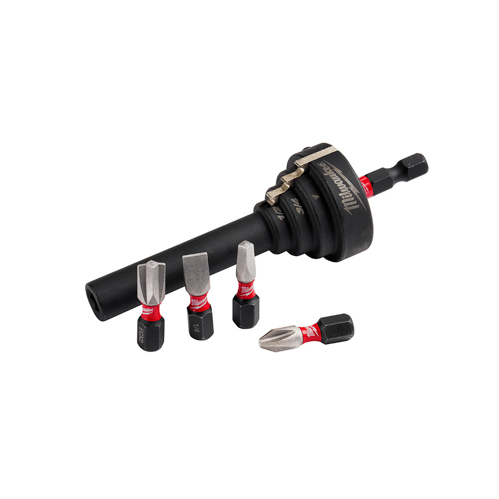 48-32-2350 Non-Magnetic Conduit Reaming Bit Holder, 1/4 in Drive, Steel