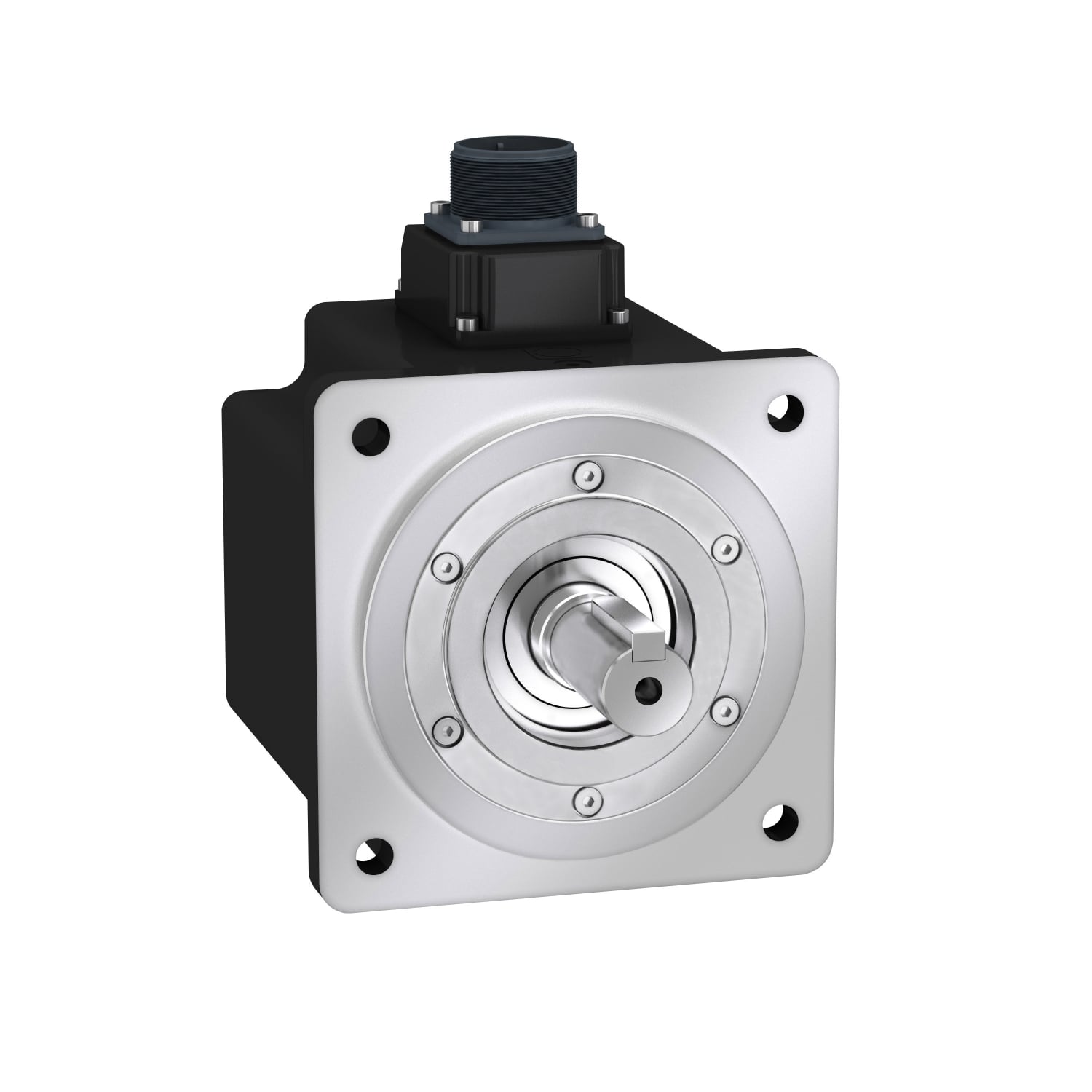 BCH2MM1023CA6C Lexium 1 or 3-Phase Singleturn Keyed Shaft End Natural Convection Servo Motor With Key, Oil Seal, 1.34 hp, 220 V, 19.64 A, 3000 rpm Speed, Flange Mount