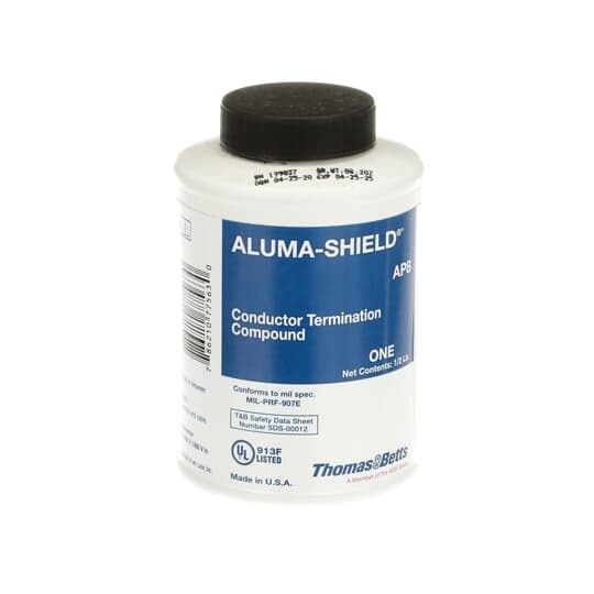 AP8 Color-Keyed Joint Compound, 8 oz Can, Semi-Fluid Gel Form, Gray, 1.68