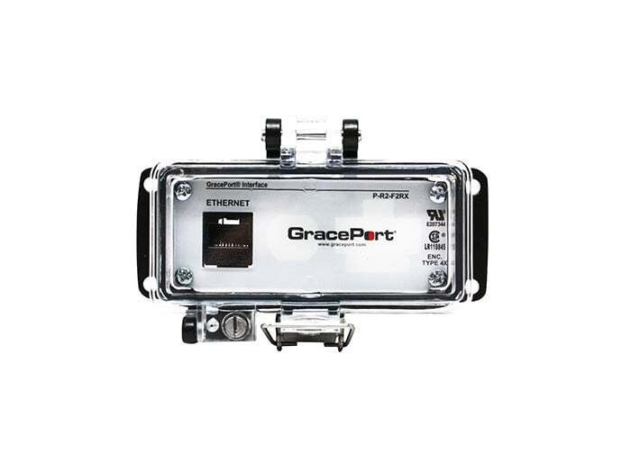 P-R2-F2RX Bulkhead Panel Interface Connector, Polycarbonate Housing