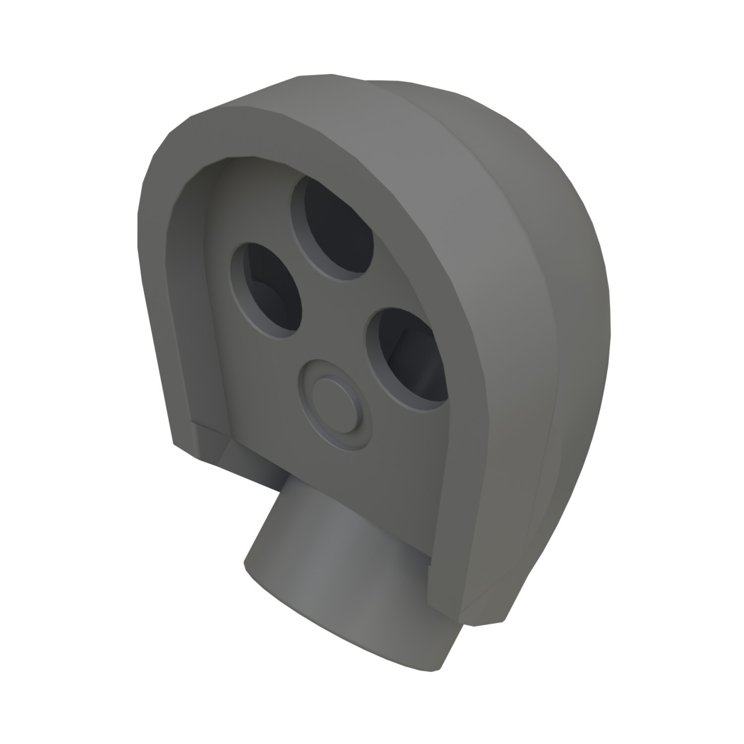 59274 Straight Service Entrance Head, 2 in Trade, PVC