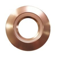 DCR-CLR-56-TR-AC Faceplate Trim, LED Lamp, For Use With DCR56 Series 5 in/6 in Recessed LED Downlight, Die Cast Aluminum