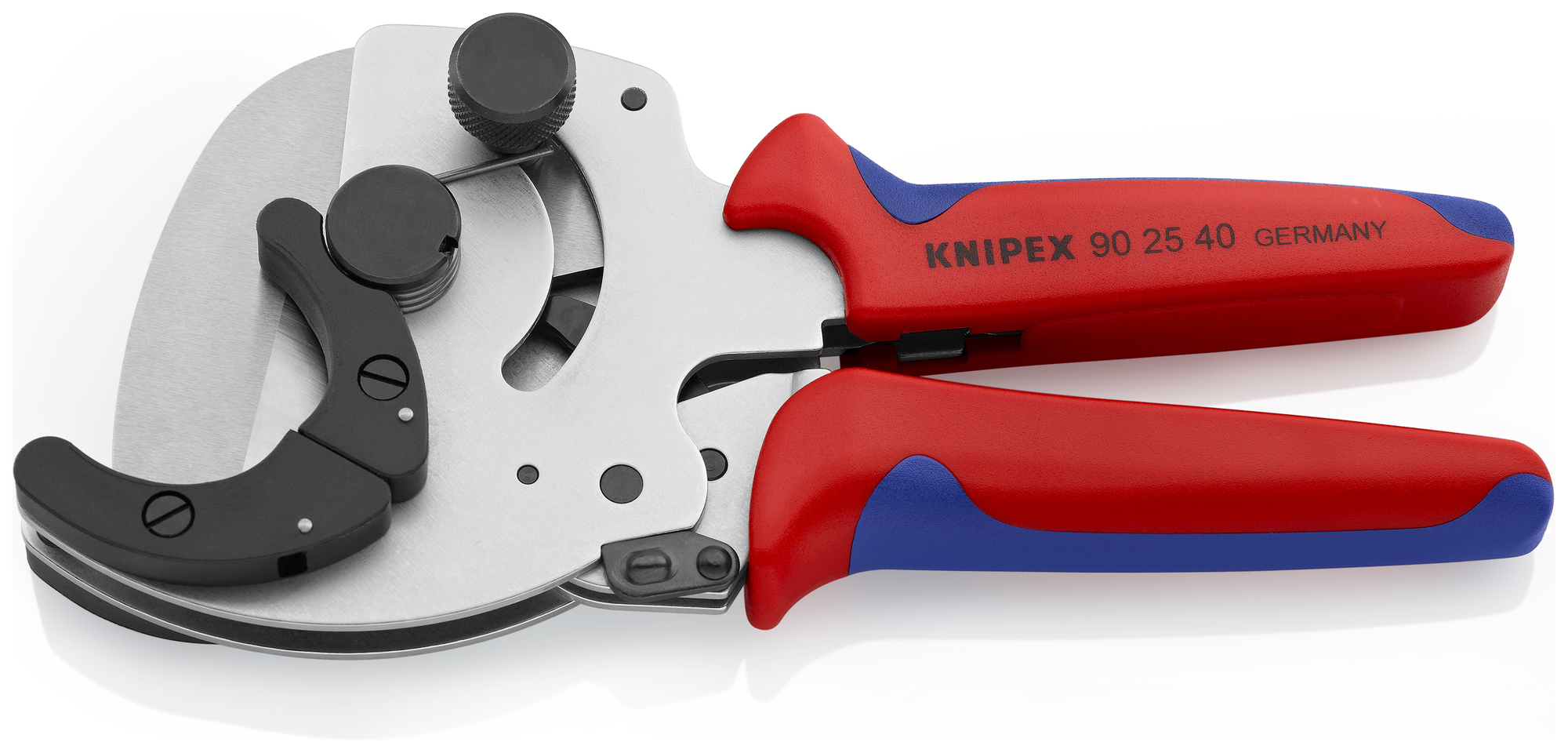 PVC Pipe Cutter, 8 1/4 in., Multi-Component, Up to 1 37/64 in. Cutting Capacity