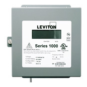 1N240-4D VerifEye 1000 2-Phase 3-Wire 2-Element Surface Mount Demand Meter, 120/208/240 V AC, 400 A, LCD Display, Isolated Pulse Output Communication
