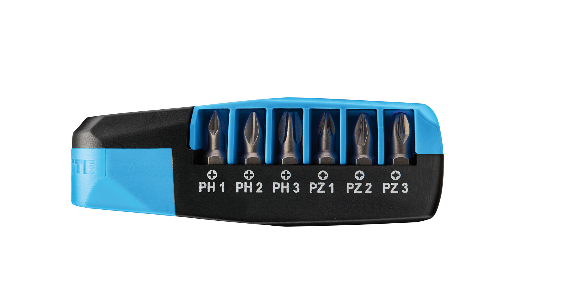 WITTE RATCHDRIVE 6 Pc Set 3 Phillips, 3 PZ, 3 1/2 in.