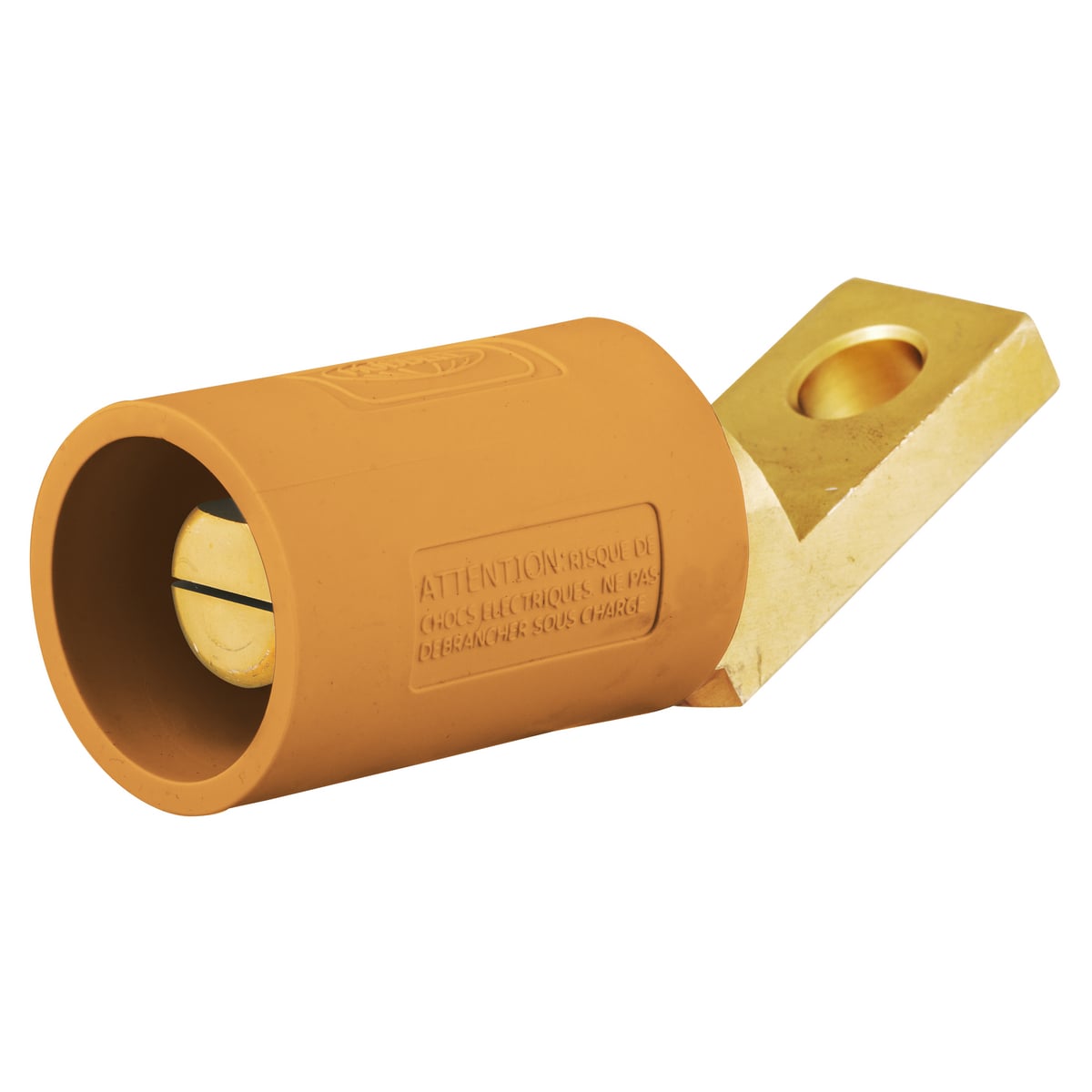 HBLMOAO 16 Series Angled Male Offset Stud Standard Straight Single Pole Receptacle, 600 VAC/250 VDC, 400 A, 4/0 AWG Wire, Screw Terminal Connection, 3R/4X/12 NEMA Rating