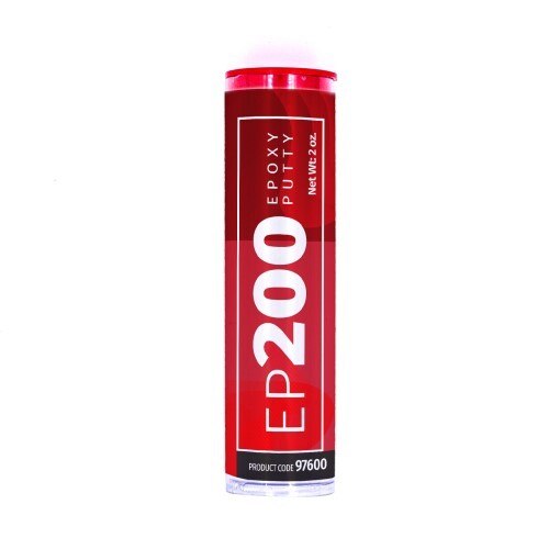 97600 EP-200 Epoxy Putty, 2 oz Container Tube Container, Gray/White/Bronze, Specific Gravity: 1.9